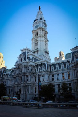 Philadelphia City Hall görünümü, ABD