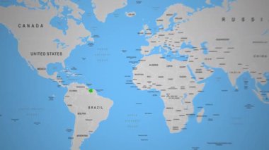 Yüzeysel yağmur ormanları animasyon nehirleri kırsal bölgeler vadileri. Yüksek kalite 4k görüntü