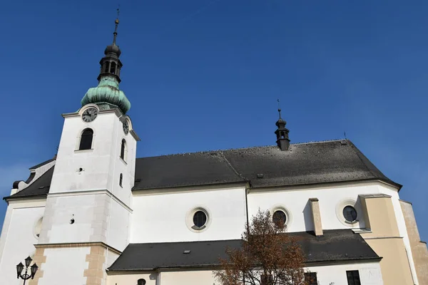 Die Kirche in Zwittau, Tschechische Republik — Stockfoto