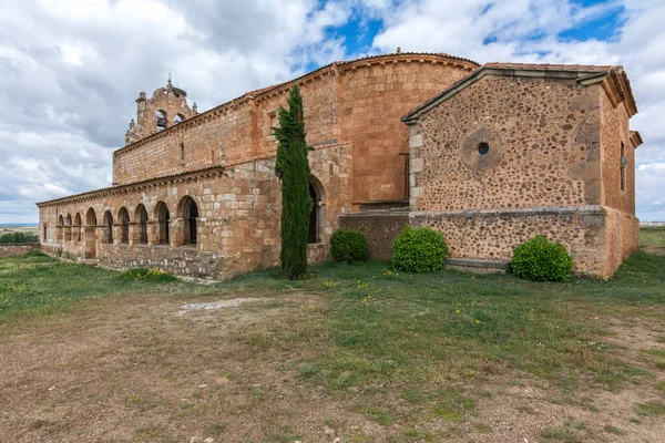 Santa Maria Riaza Daki Meryem Ana Kilisesi Spanya — Stok fotoğraf