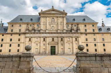 Madrid, İspanya 'daki San Lorenzo de El Escorial Sarayı