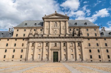 Madrid, İspanya 'daki San Lorenzo de El Escorial Sarayı