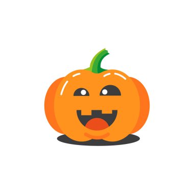 basit çizgi film komik balkabağına renkli resimde hangi güler Cadılar Bayramı için