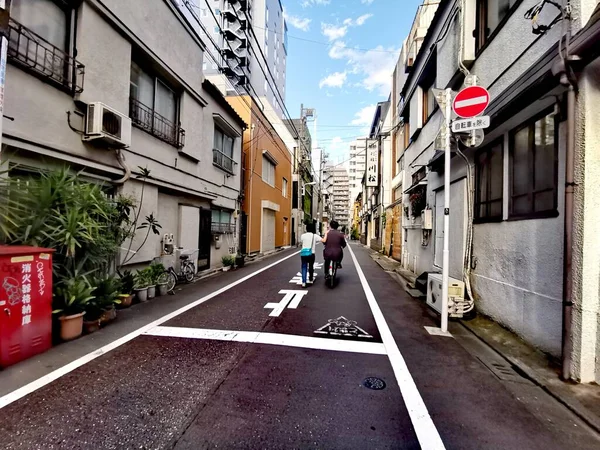 日本的Wohngebiet Asakusa — 图库照片