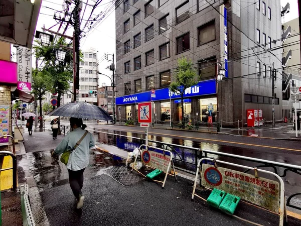 Regen Nakano Tokio — Zdjęcie stockowe