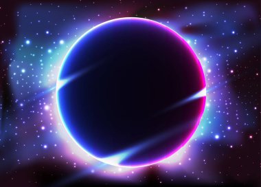 Güneş tutulması gece gökyüzü constellations.star.vector