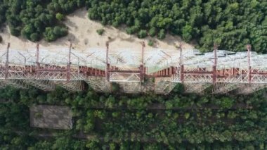 Duga,Çernobil yakınlarındaki radar sistemi üst görünümü