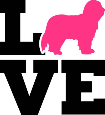 Sakallı kömür ocağı köpek aşk sözle siluet 