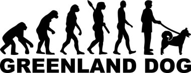 Grönland köpek evrim siyah Word'de ile 