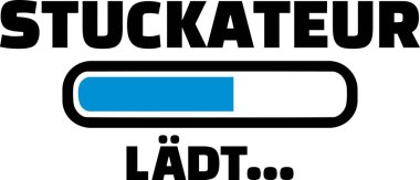 Sıvacı, stuccoer veya sıva çalışan Alman yükleme