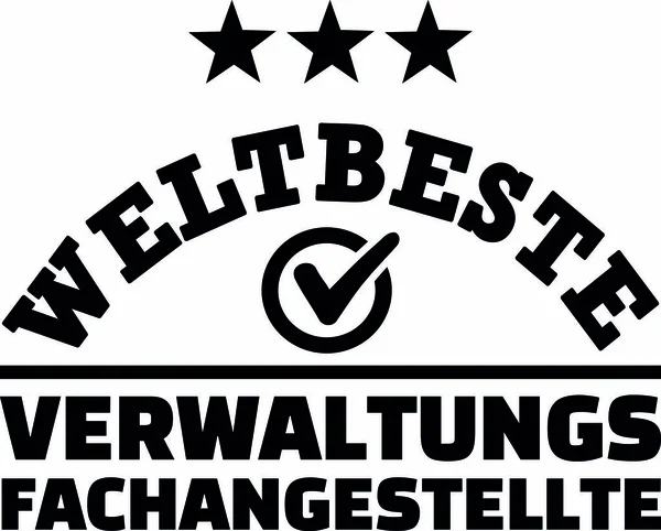 Deutschlands Beste Verwaltungsfachangestellte — Stockvektor