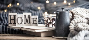 iç ev dekorasyonu ev yatak odası iç ahşap zemin üzerinde bir yazıt ile bir mektup