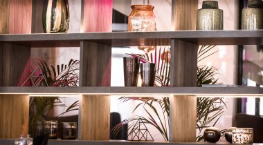 şık güzel dekor öğeleri bir kafe iç