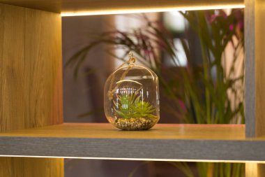 şık güzel dekor öğeleri bir kafe iç