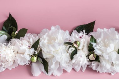 Tasarım konsepti - renk güzel çiçek demet üst görünümü