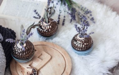 ev iç şık natürmort dekoratif vazolar