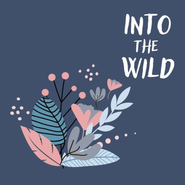 Muhteşem çiçek açan çiçekler, tomurcukları ve yaprakları ile dekore edilmiş, çiçek kartı düğün davetiyesi, tarihi kaydetmek kartı ve teşekkürler Not şablonları.