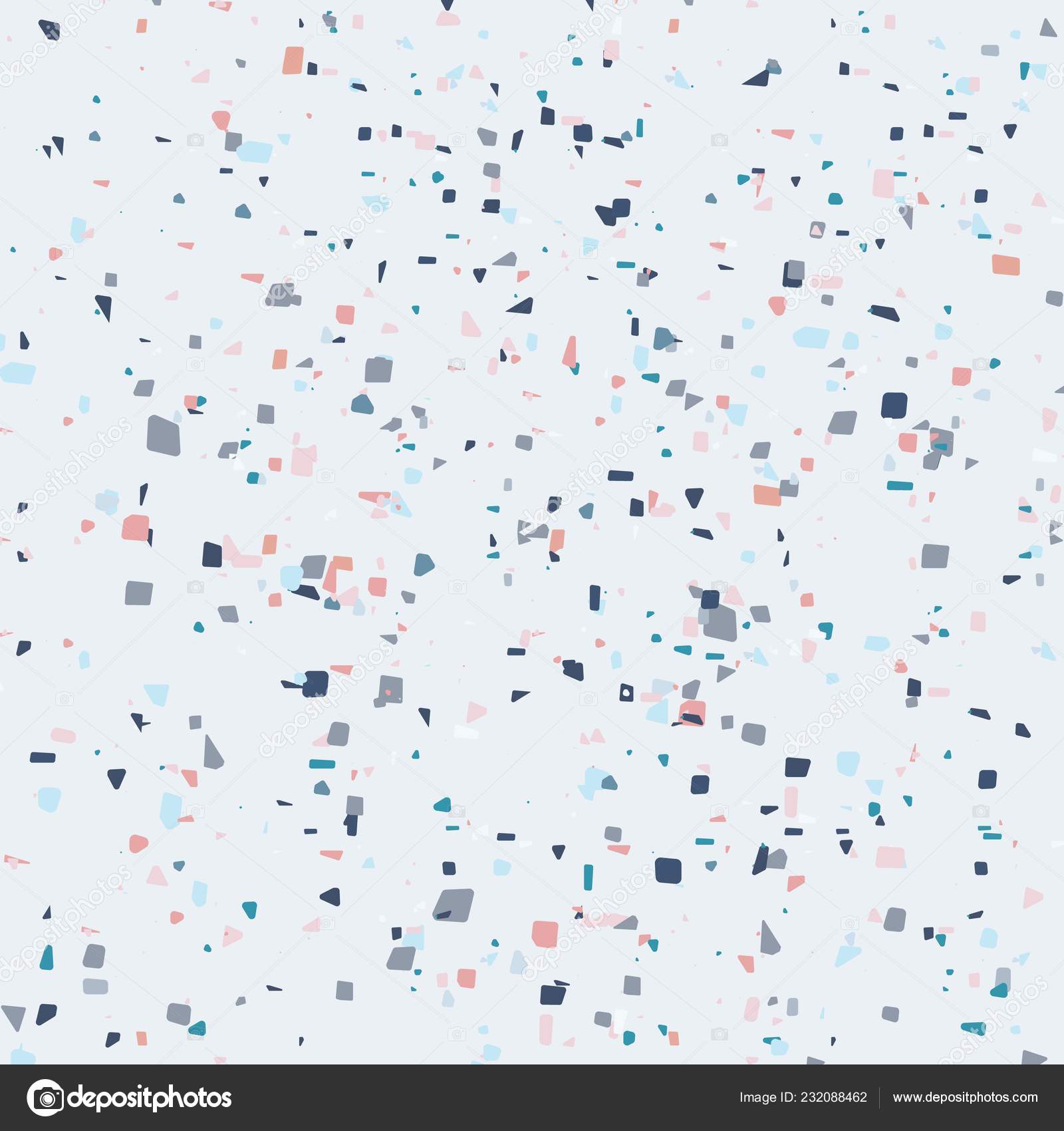 シームレスなテラゾー パターン大理石の岩の床石のテクスチャ ストックベクター C Gnatiuklv