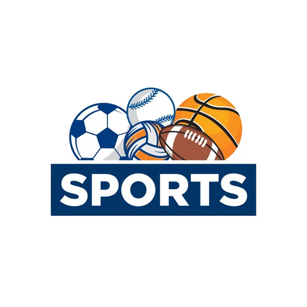 Sport Logo Toernooi Logo — Stockvector