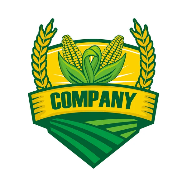 Tarım Logosu Tarım Logosu — Stok Vektör