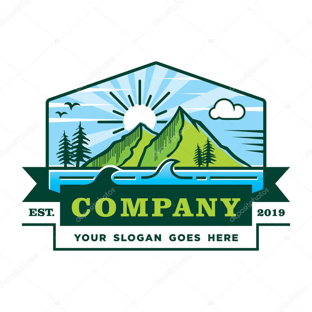 Mountain logo , expedition logo