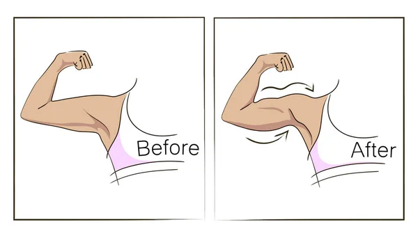 female muscular arm stock photos - OFFSET