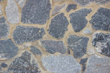 Gri yüzeyi kayalar farklı kusurlar, eski püskü doku ile yapılan