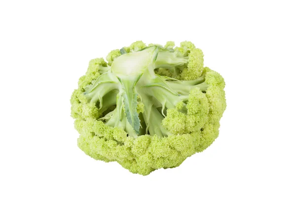 Light Green Cauliflower Isolated White Background — Stock Photo, Image
