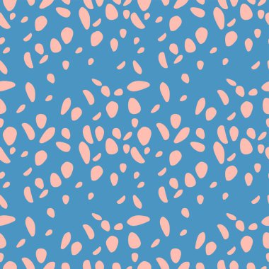 Vektör pembe noktalar desen. Arka plan ile kesintisiz doku. Soyut duvar kağıdı.