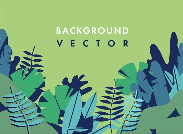 Ilustración de paisaje vectorial con colores coloridos: fondo con texto de plantilla. Puede ser utilizado para carteles, carteles, folletos, pancartas, páginas web, encabezados, cubiertas . — Vector de stock