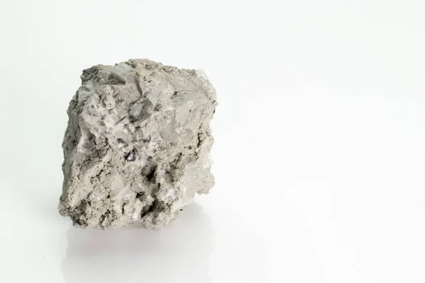 Pumeks Pumicite Jest Kamieniem Wulkanicznego Wulkanu Wezuwiusz Białym Tle Białym — Zdjęcie stockowe
