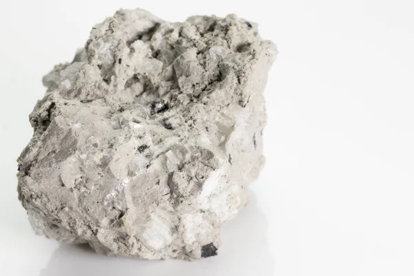 Pumeks Pumicite Jest Kamieniem Wulkanicznego Wulkanu Wezuwiusz Białym Tle Białym — Zdjęcie stockowe