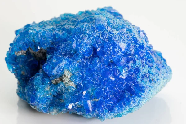 Covellite Covelline Mineral Raro Sulfeto Cobre Azul Com Fórmula Cus — Fotografia de Stock