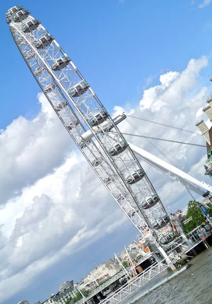 Londres Reino Unido Julio 2016 Vista London Eye —  Fotos de Stock