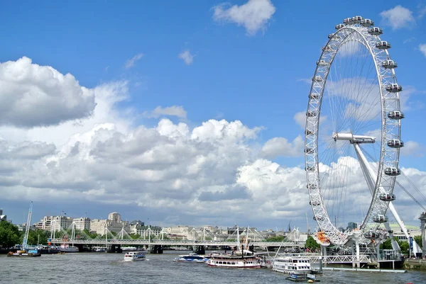 Londres Royaume Uni Juillet 2016 Vue London Eye — Photo