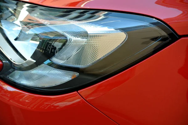 Detalle Rojo Del Coche —  Fotos de Stock