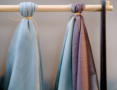  renkli kumaş artıkları