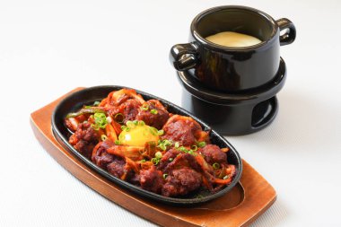 dakkarubi ve Kore beyaz peynir