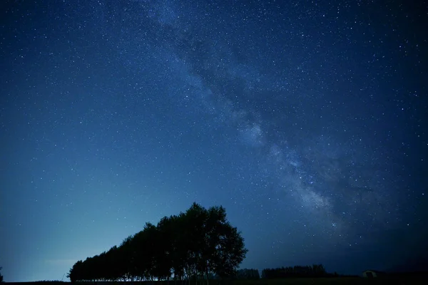 Vía Láctea Galaxia Noche — Foto de Stock