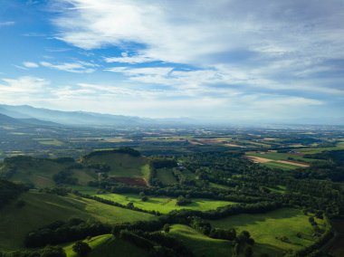 Hokkaido'da kuşbakışı görünümü