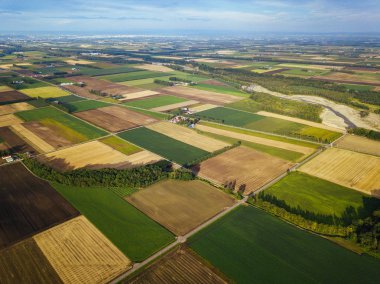 Hokkaido'da kuşbakışı görünümü