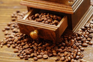 kahve beand ve kutusu