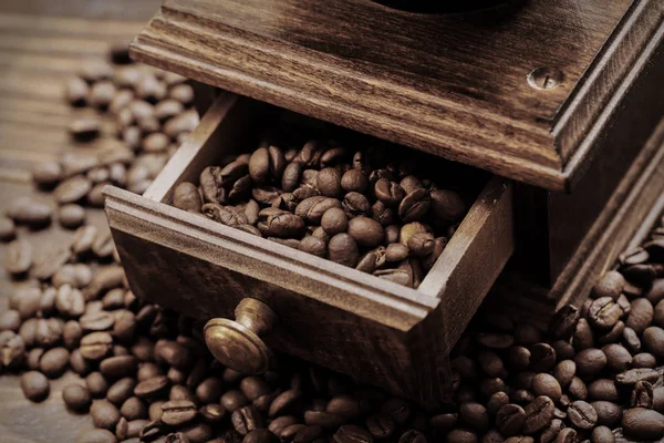 kahve beand ve kutusu