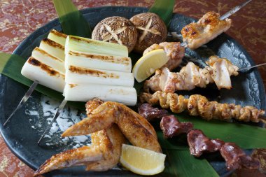 Japonya'da ızgara tavuk