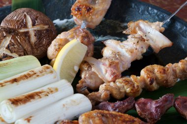 Japonya'da ızgara tavuk