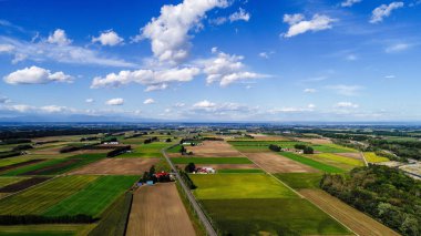 hokkaido fotoğrafta aireal