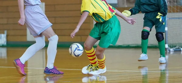 Jogo Futsal Japão — Fotografia de Stock