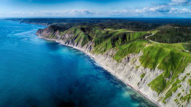 hokkaido görünümünde aireal