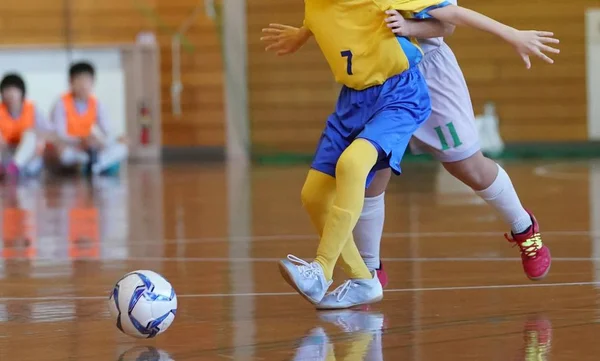 Juego Futsal Japón — Foto de Stock