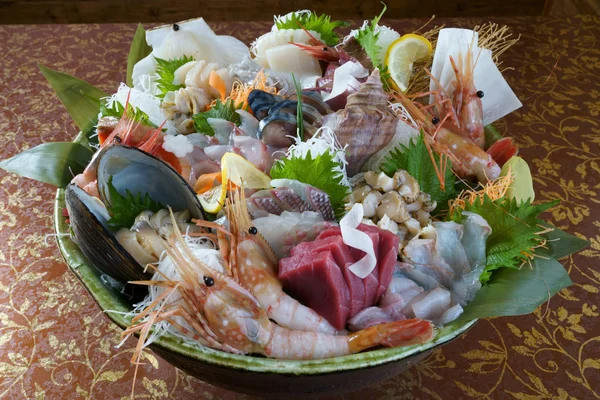 Pescado Crudo Rodajas Japón — Foto de Stock